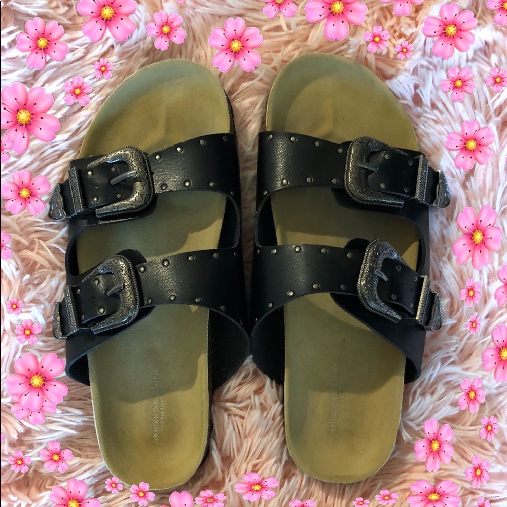 Buckled Sandals